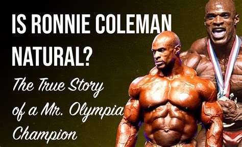 does ronnie coleman use steroids|ronnie coleman before steroids.